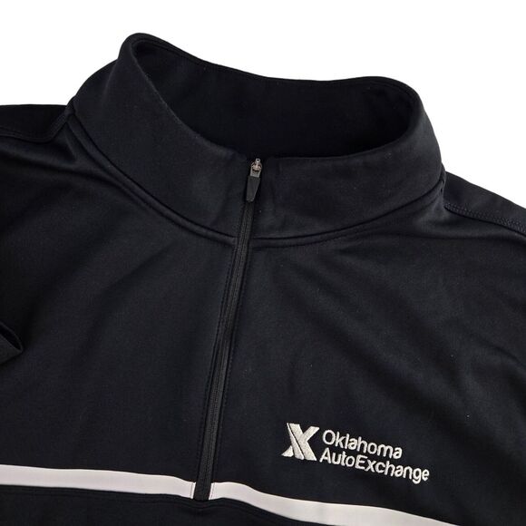 Nike Golf Tour Performance 482196 Therma Fit Mens XL‎ Black Quarter Zip Pullover - Picture 1 of 6